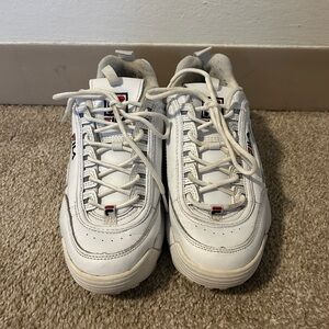 Fila White Sneakers Classic Design